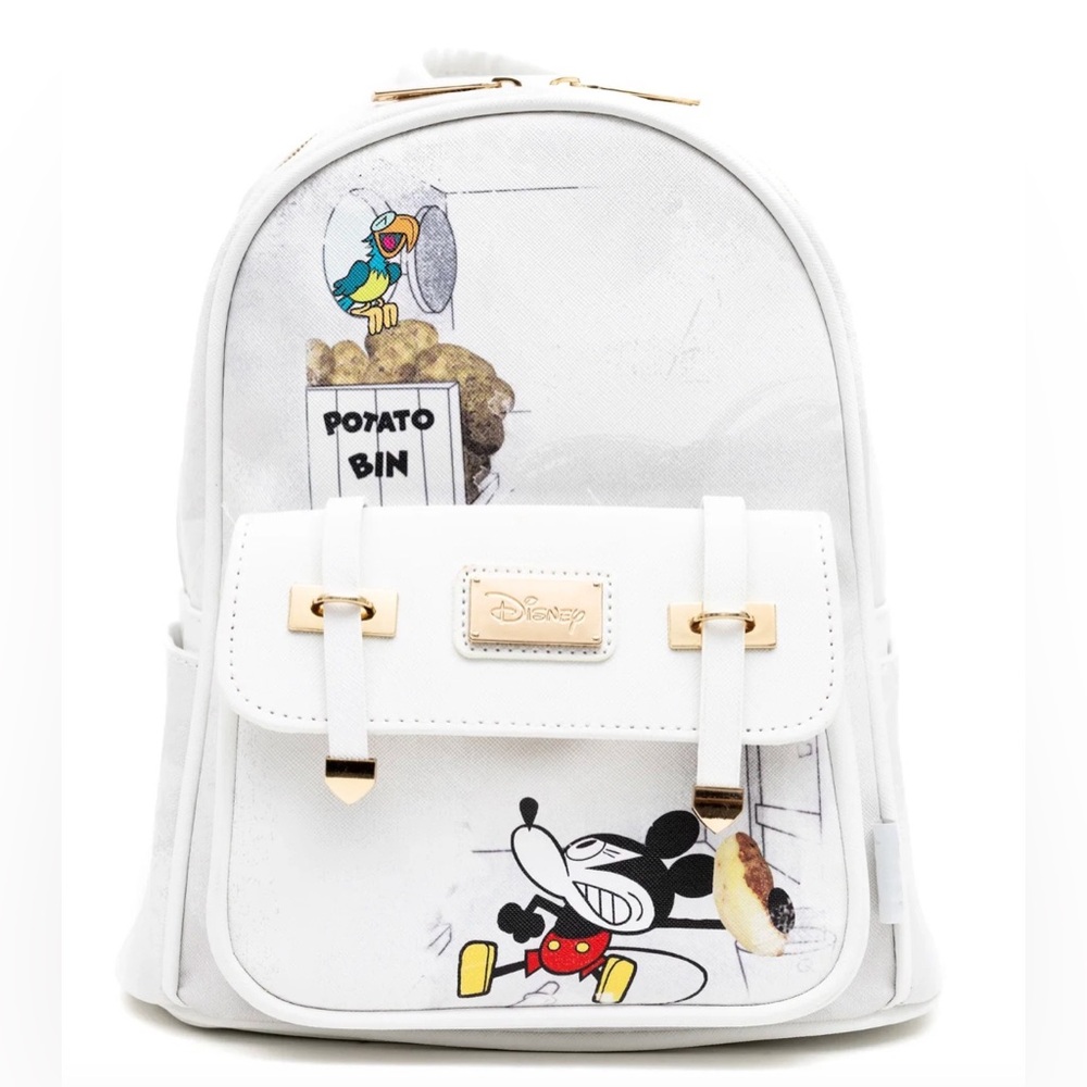WondaPop Disney Mickey 11" Vegan Leather Mini Backpack